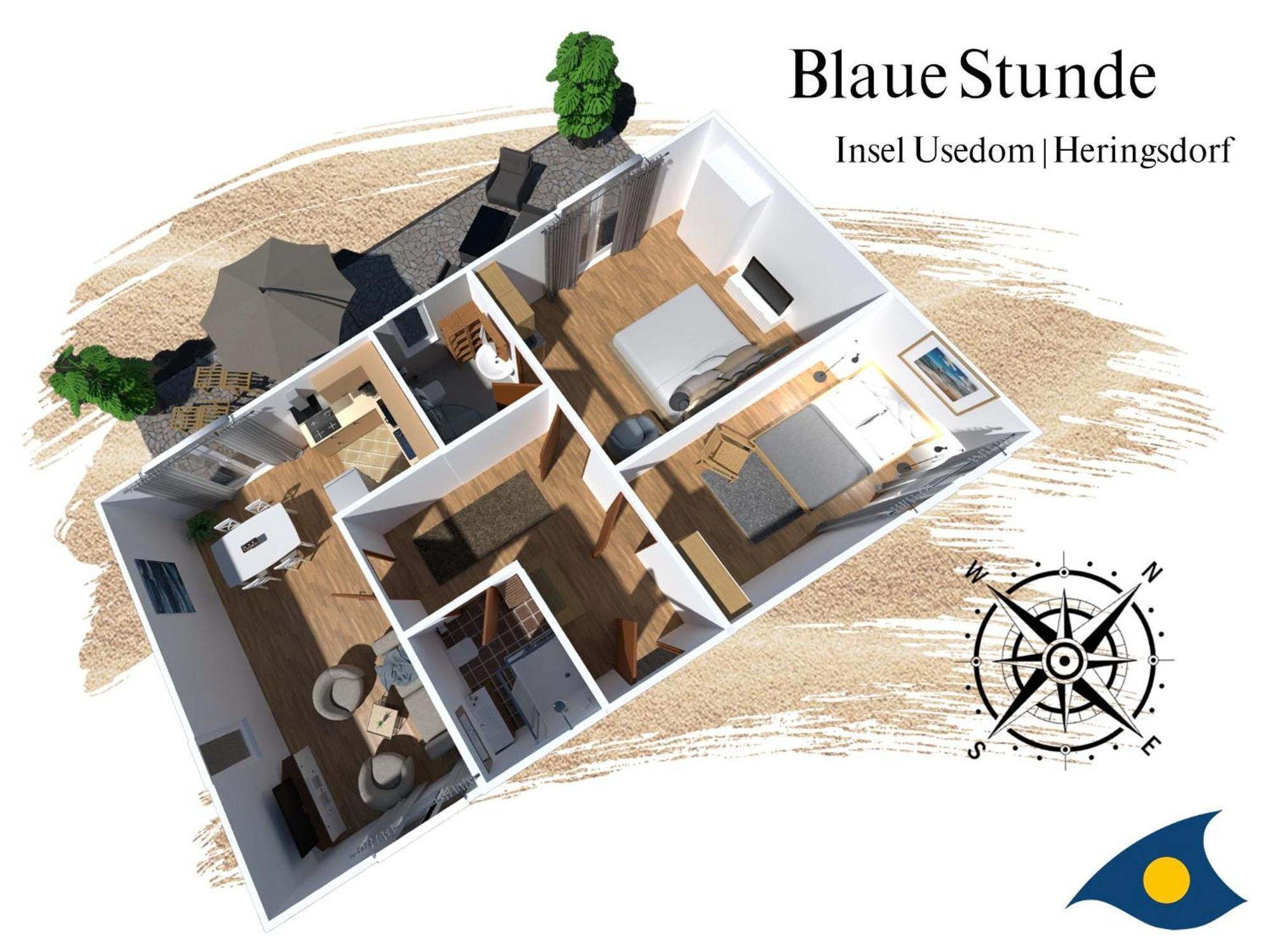 Apartamento Blaue Stunde Heringsdorf  Exterior foto